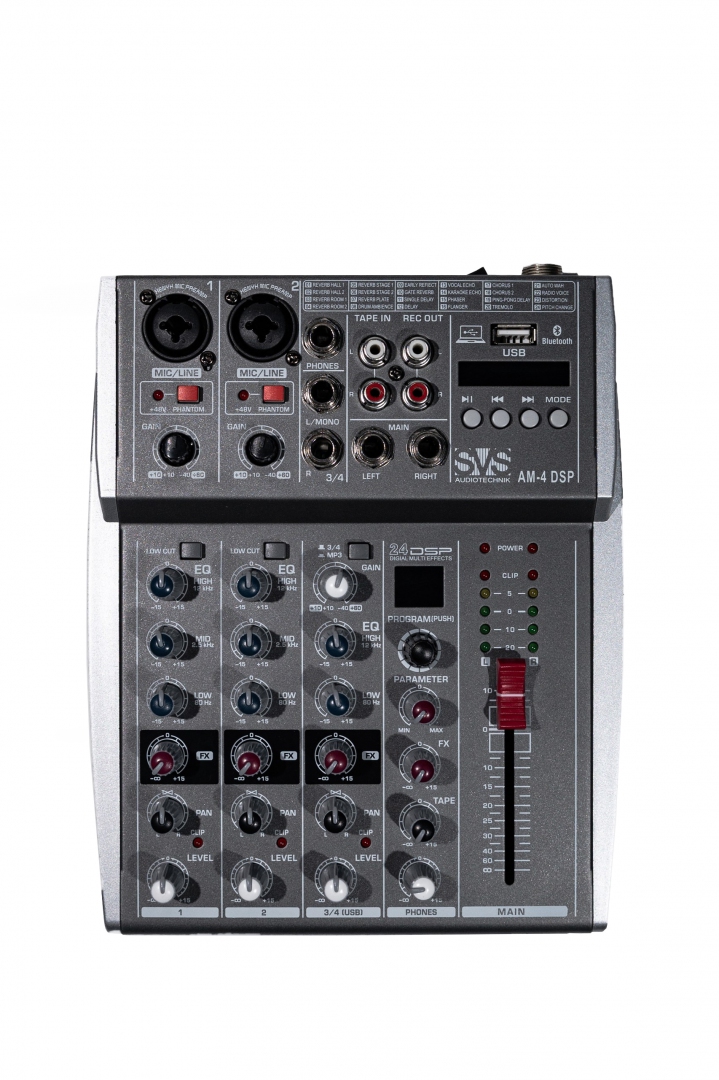SVS Audiotechnik mixers AM-4 DSP Аналоговый микшерный пульт, 4-канала в Выксе