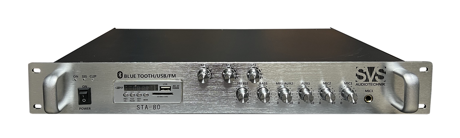 SVS Audiotechnik STA-80 Микшер-усилитель для систем Public Address в Выксе